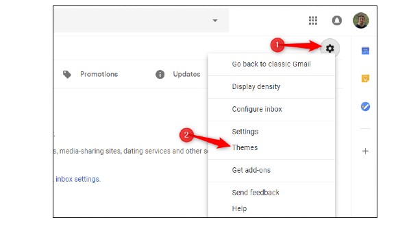 ಜಿ-ಮೇಲ್ ಇನ್ಬಾಕ್ಸ್ನಲ್ಲಿ ಬ್ಯಾಕ್ಗ್ರೌಂಡ್ ಥೀಮ್ ಬದಲಾಯಿಸುವುದು ಹೇಗೆ ? ಜಿ-ಮೇಲ್ ಇನ್ಬಾಕ್ಸ್ನಲ್ಲಿ ಬ್ಯಾಕ್ಗ್ರೌಂಡ್ ಥೀಮ್ ಬದಲಾಯಿಸುವುದು ಹೇಗೆ ?