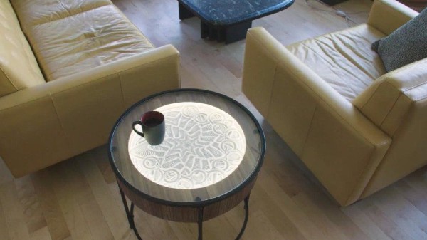 Sisyphus ಇಂಡಸ್ಟ್ರೀಸ್ ಕೈನೆಟಿಕ್ ಆರ್ಟ್ ಟೇಬಲ್ ಫರ್ನಿಚರ್