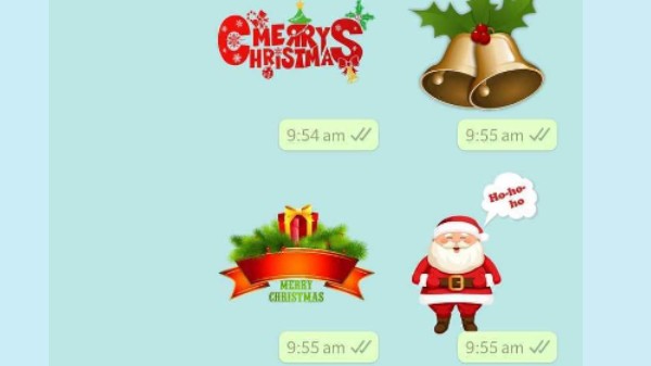 ವಾಟ್ಸಾಪ್‌ನಲ್ಲಿ ಕ್ರಿಸ್‌ಮಸ್ 2020 ಸ್ಟಿಕ್ಕರ್‌ಗಳನ್ನು ಕಳುಹಿಸುವುದು ಹೇಗೆ?