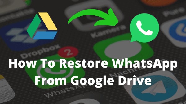 ನಿಮ್ಮ ವಾಟ್ಸಾಪ್ ಸಂದೇಶಗಳನ್ನು ಸಂರಕ್ಷಿಸಲು ನೀವು Google ಡ್ರೈವ್‌ಗೆ ಬ್ಯಾಕಪ್ ಮಾಡವುದು ಹೇಗೆ?