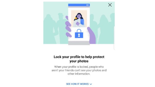 2. ನಿಮ್ಮ ಪ್ರೊಫೈಲ್ ಅನ್ನು ಹೊರಗಿನವರಿಗೆ ಲಾಕ್ ಮಾಡಿ