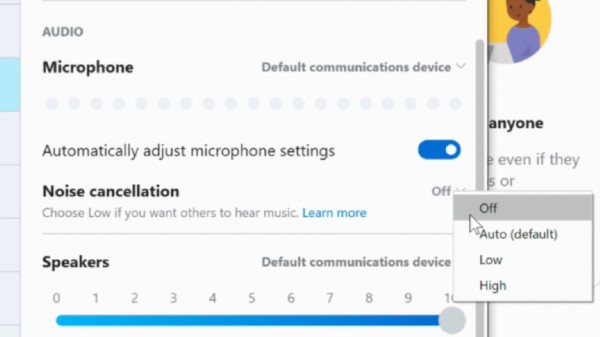 ಸ್ಕೈಪ್ನಲ್ಲಿ ನಾಯ್ಸ್ ಕ್ಯಾನ್ಸಲೇಶನ್ ಆಕ್ಟಿವ್ ಮಾಡುವುದು ಹೇಗೆ? ಸ್ಕೈಪ್ನಲ್ಲಿ ನಾಯ್ಸ್ ಕ್ಯಾನ್ಸಲೇಶನ್ ಆಕ್ಟಿವ್ ಮಾಡುವುದು ಹೇಗೆ?