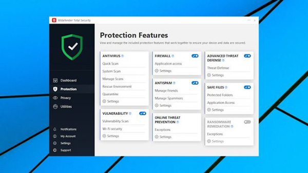 Bitdefender ಆಯಂಟಿ ವೈರಸ್