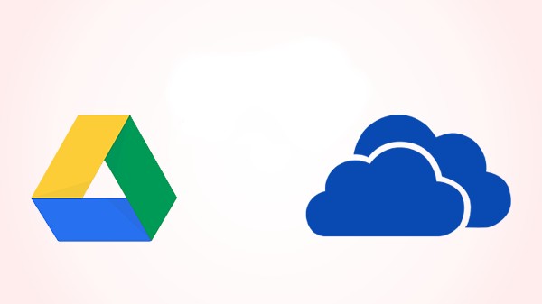 ಗೂಗಲ್ ಡ್ರೈವ್ ಮತ್ತು ಒನ್‌ಡ್ರೈವ್ 