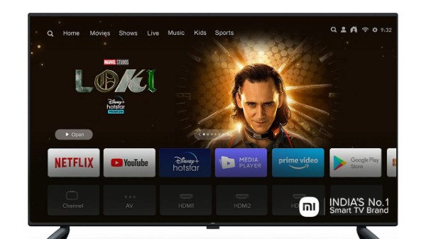 Mi 55 ಇಂಚು 4K ಅಲ್ಟ್ರಾ HD ಆಂಡ್ರಾಯ್ಡ್ ಸ್ಮಾರ್ಟ್ LED ಟಿವಿ