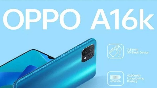 ಒಪ್ಪೋ A16K ಸ್ಮಾರ್ಟ್‌ಫೋನ್‌