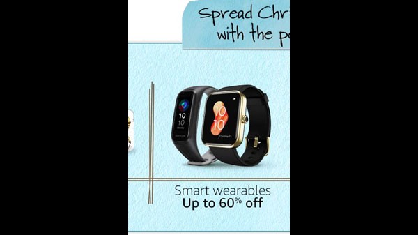 ಸ್ಮಾರ್ಟ್ ವೇರಬಲ್‌ಗಳ ಮೇಲೆ 60% ವರೆಗೆ ರಿಯಾಯಿತಿ