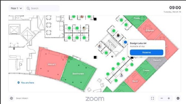 ಜೂಮ್ ರೂಮ್ಸ್‌