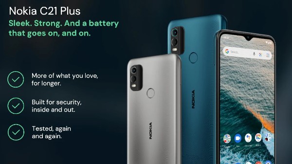 ನೋಕಿಯಾ C21 ಪ್ಲಸ್‌ ಸ್ಮಾರ್ಟ್‌ಫೋನ್‌