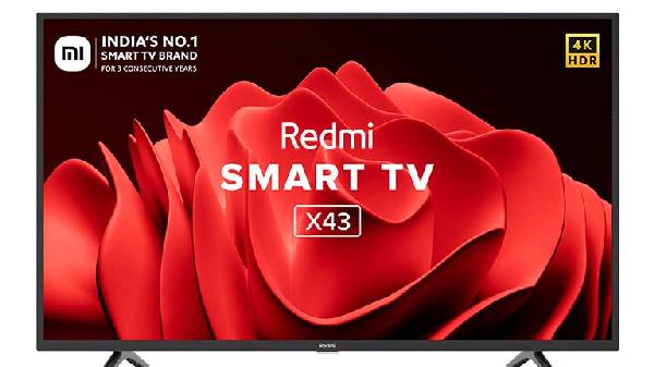 ರೆಡ್ಮಿ 43 ಇಂಚಿನ 4K ಅಲ್ಟ್ರಾ HD ಆಂಡ್ರಾಯ್ಡ್ ಸ್ಮಾರ್ಟ್ LED TV ರೆಡ್ಮಿ 43 ಇಂಚಿನ 4K ಅಲ್ಟ್ರಾ HD ಆಂಡ್ರಾಯ್ಡ್ ಸ್ಮಾರ್ಟ್ LED TV