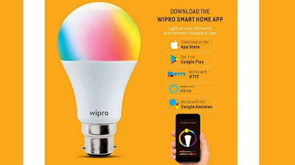 ವಿಪ್ರೋ Wi-Fi ಸ್ಮಾರ್ಟ್ ಬಲ್ಬ್ ವಿಪ್ರೋ Wi-Fi ಸ್ಮಾರ್ಟ್ ಬಲ್ಬ್