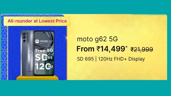 ಮೊಟೊ g62 5G ಮೊಟೊ g62 5G