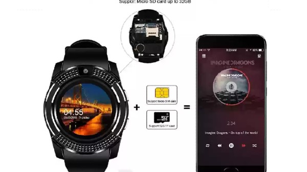 A.R V8 ಫೋನ್ ಸ್ಮಾರ್ಟ್‌ವಾಚ್ (A.R V8 PHONE SMARTWATCH)