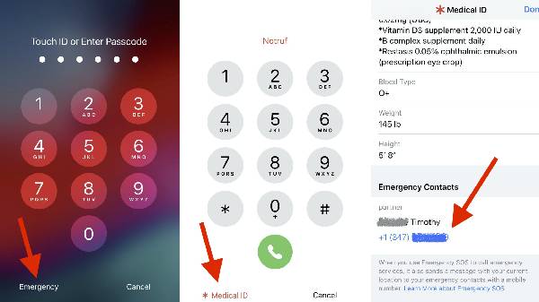 ಲಾಕ್ ಸ್ಕ್ರೀನ್‌ನಲ್ಲಿ ಮೆಡಿಕಲ್‌ ID, ತುರ್ತು ಸಂಪರ್ಕ ಇರಿಸಿಕೊಳ್ಳಿ