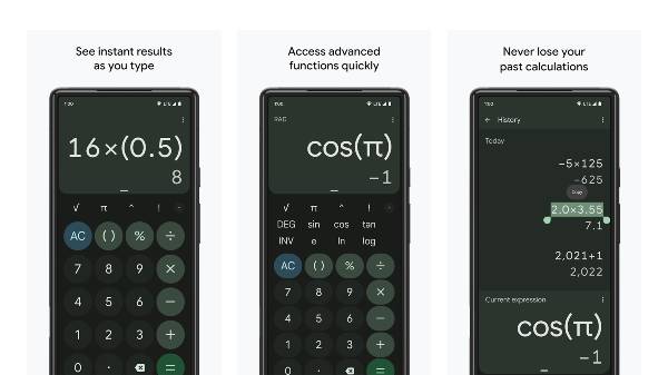 ಗೂಗಲ್‌ ಕ್ಯಾಲ್ಕುಲೇಟರ್‌ನಲ್ಲಿ ಕಂಡು ಬರುವ ಬದಲಾವಣೆ ಏನು?
