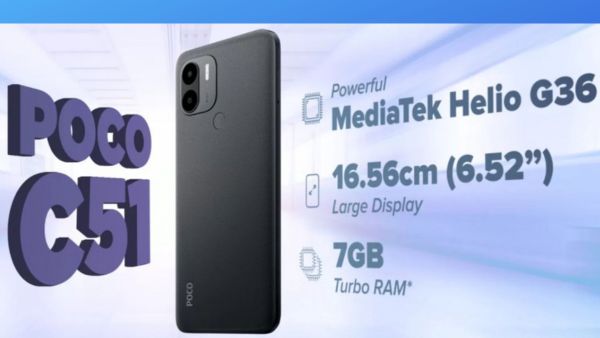 ಅಗ್ಗದ ಬೆಲೆಗೆ ಎಂಟ್ರಿ ಕೊಟ್ಟೆ ಬಿಡ್ತು ಪೊಕೊ C51 ಫೋನ್!..ಬೊಂಬಾಟ್‌ ಫೀಚರ್ಸ್‌!