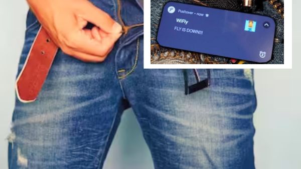 ಈ ಸ್ಮಾರ್ಟ್‌ಪ್ಯಾಂಟ್‌ನಲ್ಲಿ ಜಿಪ್‌ ಓಪನ್‌ ಆದ್ರೆ ಸಾಕು ನೋಟಿಫಿಕೇಶನ್‌ ಬರುತ್ತೆ!