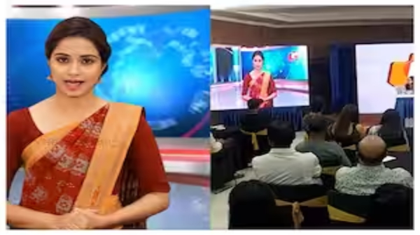 AI Anchor: ಈಕೆ ಆರ್ಟಿಫಿಶಿಯಲ್ ಇಂಟೆಲಿಜೆನ್ಸ್ ನ್ಯೂಸ್ ಆಂಕರ್, ಹೆಸರು ಲಿಸಾ!