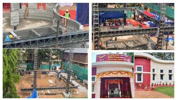 ಬೆಂಗಳೂರಲ್ಲಿ ಹೊಸ ಕ್ರಾಂತಿ; ದೇಶದ ಮೊದಲ 3D ಮುದ್ರಿತ ಅಂಚೆ ಕಚೇರಿ ಹೇಗಿದೆ? 