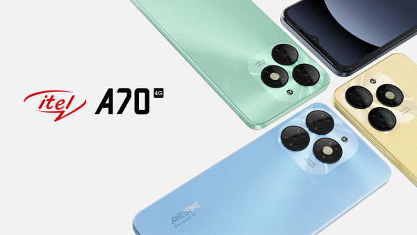 ಗ್ಲೋಬಲ್‌ ಮಾರುಕಟ್ಟೆಗೆ ಎಂಟ್ರಿ ಕೊಟ್ಟ ಐಟೆಲ್‌ A70 4G ! ಸ್ಟೈಲಿಶ್‌ ಡಿಸೈನ್‌!