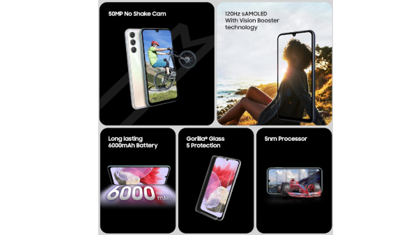 Samsung ನ ಈ 5G ಫೋನ್‌ಗೆ ಬೃಹತ್‌ ಆಫರ್! 6000mAh ಬ್ಯಾಟರಿ.. 50MP ಕ್ಯಾಮೆರಾ