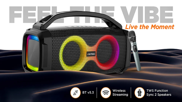 ಎಂಟ್ರಿಯಲ್ಲೇ ಯುವ ಜನರ ಹೃದಯ ಗೆದ್ದ ಬ್ಲೂಟೂತ್‌ ಸ್ಪೀಕರ್‌: ಬೆಲೆ 4,999ರೂ.ಮಾತ್ರ!