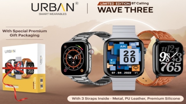 ಅರ್ಬನ್ ವೇವ್ ಥ್ರೀ, ಅರ್ಬನ್ ನೋವಾ ಸ್ಮಾರ್ಟ್‌ವಾಚ್‌ ಲಾಂಚ್; ಸಖತ್‌ ಫೀಚರ್ಸ್!   