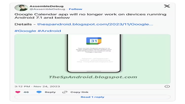 ಇನ್ಮುಂದೆ ಈ ಸ್ಮಾರ್ಟ್‌ಫೋನ್‌ಗಳಲ್ಲಿ ಕ್ಯಾಲೆಂಡರ್ ಕಣ್ಮರೆಯಾಗುತ್ತೆ...