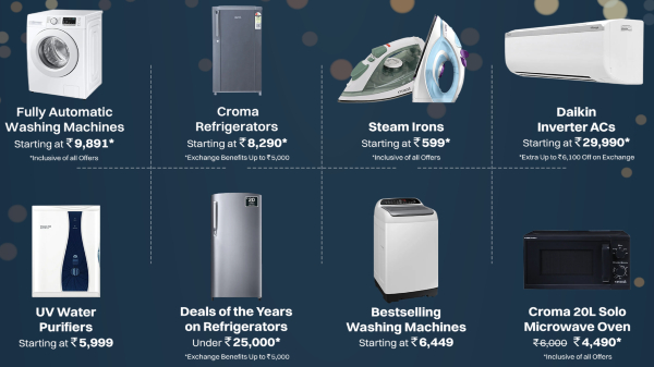 ಇಯರ್‌ಬಡ್ಸ್‌,ಸ್ಪೀಕರ್ ಸೇರಿದಂತೆ ಅನೇಕ ಡಿವೈಸ್‌ಗಳಿಗೆ ಬೊಂಬಾಟ್‌ ಡಿಸ್ಕೌಂಟ್‌!  