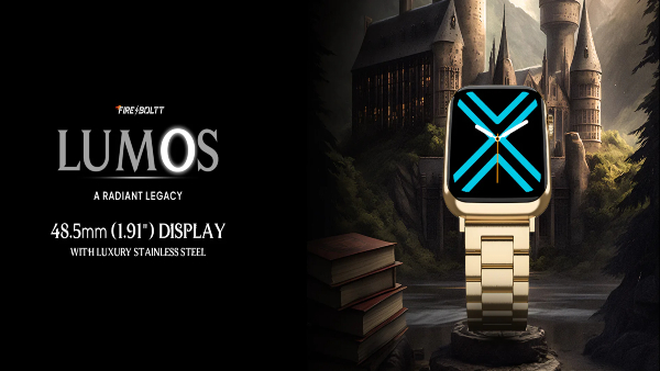 Fire-Boltt: ಫೈರ್-ಬೋಲ್ಟ್ ಲುಮೋಸ್ ವಾಚ್ ಬಿಡುಗಡೆ! 7 ದಿನಗಳ ಬ್ಯಾಟರಿ ಬಾಳಿಕೆ! Fire-Boltt: ಫೈರ್-ಬೋಲ್ಟ್ ಲುಮೋಸ್ ವಾಚ್ ಬಿಡುಗಡೆ! 7 ದಿನಗಳ ಬ್ಯಾಟರಿ ಬಾಳಿಕೆ!