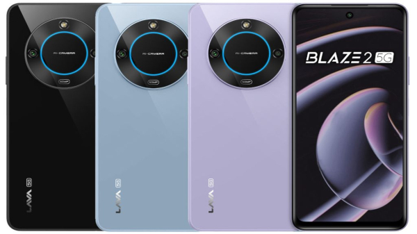 ಲಾವಾ ಬ್ಲೇಜ್‌ 2 5G ಸ್ಮಾರ್ಟ್‌ಫೋನ್‌ ಲಾಂಚ್! 50MP ಕ್ಯಾಮೆರಾ.. 128GB ಸ್ಟೋರೇಜ್