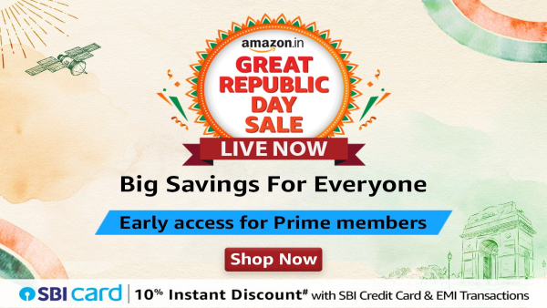 ಅಮೆಜಾನ್ ಗ್ರೇಟ್ ರಿಪಬ್ಲಿಕ್ ಡೇ ಸೇಲ್: ಮೊಬೈಲ್ ಖರೀದಿಸೋರಿಗೆ ರಿಯಾಯಿತಿಗಳ ಹಬ್ಬ ಅಮೆಜಾನ್ ಗ್ರೇಟ್ ರಿಪಬ್ಲಿಕ್ ಡೇ ಸೇಲ್: ಮೊಬೈಲ್ ಖರೀದಿಸೋರಿಗೆ ರಿಯಾಯಿತಿಗಳ ಹಬ್ಬ