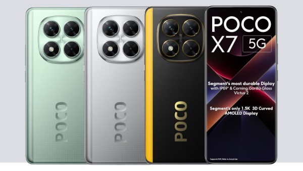 ಭಾರತದಲ್ಲಿ POCO X7 ಲಾಂಚ್; ಕ್ಯಾಮೆರಾ, ಬ್ಯಾಟರಿ ಸೂಪರ್.. ಕಡಿಮೆ ಬೆಲೆ! ಭಾರತದಲ್ಲಿ POCO X7 ಲಾಂಚ್; ಕ್ಯಾಮೆರಾ, ಬ್ಯಾಟರಿ ಸೂಪರ್.. ಕಡಿಮೆ ಬೆಲೆ!