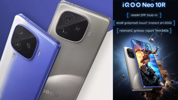 ನಾಳೆ iQOO Neo 10R ಲಾಂಚ್! 6400mAh ಬ್ಯಾಟರಿ, ಶಕ್ತಿಶಾಲಿ ಪ್ರೊಸೆಸರ್‌.. ಬೆಲೆ?