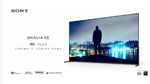 ಭಾರತದಲ್ಲಿ ಸೋನಿ Bravia 8 II QD-OLED ಟಿವಿ ಸರಣಿ ಬಿಡುಗಡೆ!