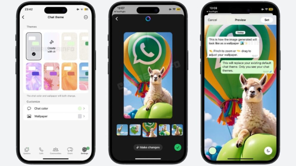 WhatsApp ನಲ್ಲಿ AI-ಚಾಲಿತ ಚಾಟ್ ವಾಲ್‌ಪೇಪರ್‌ಗಳು ಪರಿಚಯ!