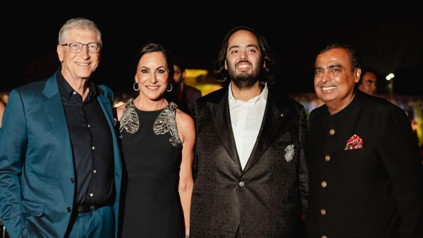 ಶೆರ್ವಾನಿಸ್‌ನಲ್ಲಿ ಸಿಲಿಕಾನ್ ವ್ಯಾಲಿ: ಅಂಬಾನಿ ವಿವಾಹದಲ್ಲಿ ತಂತ್ರಜ್ಞಾನದ ಶಕ್ತಿ!