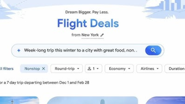 ಗೂಗಲ್‌ AI Flight Deals ಪರಿಚಯ: ವಿಮಾನ ಪ್ರಯಾಣಿಕರು ಇದನ್ನು ನೋಡಲೇಬೇಕು!