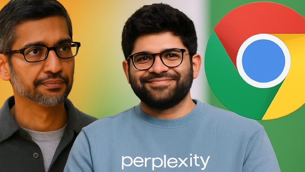 ಟೆಕ್ ಜಗತ್ತಿಗೆ ಶಾಕ್: Chrome ಖರೀದಿಗೆ ಅರವಿಂದ್ ನೇತೃತ್ವದ Perplexity AI ಬಿಡ್ ಟೆಕ್ ಜಗತ್ತಿಗೆ ಶಾಕ್: Chrome ಖರೀದಿಗೆ ಅರವಿಂದ್ ನೇತೃತ್ವದ Perplexity AI ಬಿಡ್