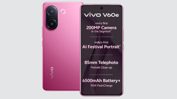 ಭಾರತದಲ್ಲಿ ಮುಂದಿನ ವಾರ Vivo V60e ಲಾಂಚ್: 200MP ಕ್ಯಾಮೆರಾ, ಕಡಿಮೆ ಬೆಲೆ!