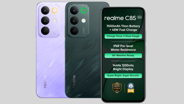 ₹14,999 ರೂ.ಗೆ Realme C85 5G ಲಾಂಚ್: 7,000mAh ಬ್ಯಾಟರಿ, 144Hz ಡಿಸ್‌ಪ್ಲೇ!