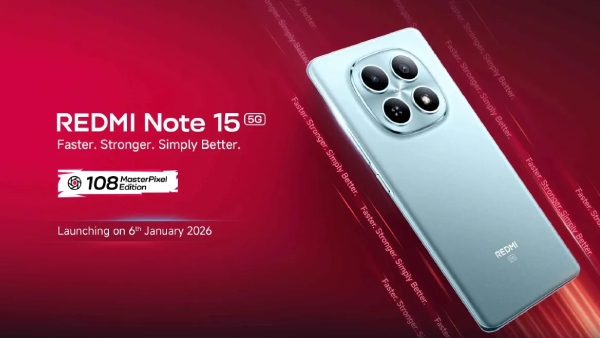 ಭಾರತದಲ್ಲಿ Redmi Note 15 5G ಫೋನ್ ಲಾಂಚ್: ಮಧ್ಯಮ ಬೆಲೆಗೆ ಪ್ರೀಮಿಯಂ ಫೀಚರ್ಸ್!
