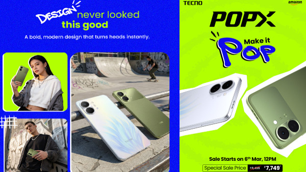 ₹7,749 ರೂ.ಗೆ Tecno Pop X ಲಾಂಚ್: 5,000mAh ಬ್ಯಾಟರಿ ಫೋನ್!