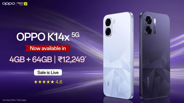 ಈಗ ₹12,999ಕ್ಕೆ Oppo K14x 5G: ಹೊಸ 4GB + 64GB ಮಾದರಿ ಪರಿಚಯ!