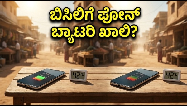 6000mAh ಬ್ಯಾಟರಿ: ಹೀಟ್‌ವೇವ್‌ನಲ್ಲಿ ಫೋನ್ ಪರ್ಫಾರ್ಮೆನ್ಸ್ ಹೇಗಿದೆ?