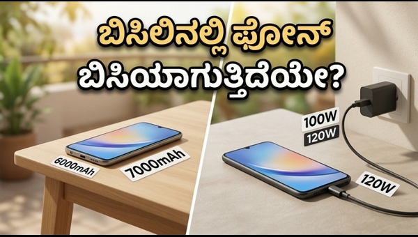 6000mAh ಬ್ಯಾಟರಿ Vs 120W ಚಾರ್ಜಿಂಗ್: ಯಾವುದು ಬೆಸ್ಟ್? 6000mAh ಬ್ಯಾಟರಿ Vs 120W ಚಾರ್ಜಿಂಗ್: ಯಾವುದು ಬೆಸ್ಟ್?