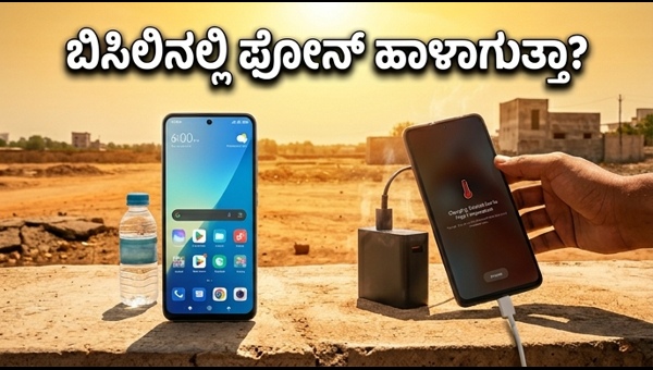 ಬಿಸಿಲಿನಲ್ಲಿ ಫೋನ್ ಬ್ಯಾಟರಿ ಯಾಕೆ ಬೇಗ ಖಾಲಿಯಾಗುತ್ತೆ?