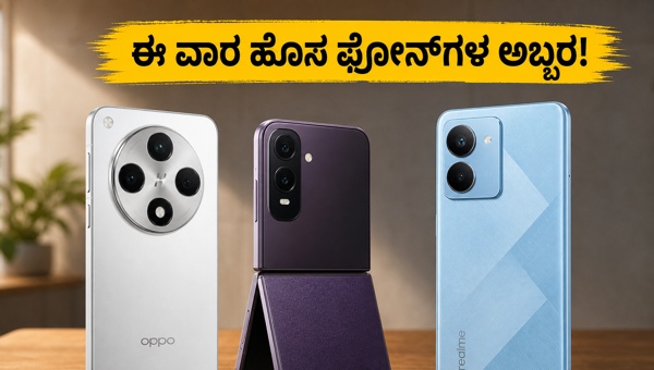 ಈ ವಾರ ಬಿಡುಗಡೆಯಾಗಲಿರುವ 3 ಬೆಸ್ಟ್ ಸ್ಮಾರ್ಟ್ಫೋನ್ಗಳು ಈ ವಾರ ಬಿಡುಗಡೆಯಾಗಲಿರುವ 3 ಬೆಸ್ಟ್ ಸ್ಮಾರ್ಟ್ಫೋನ್ಗಳು