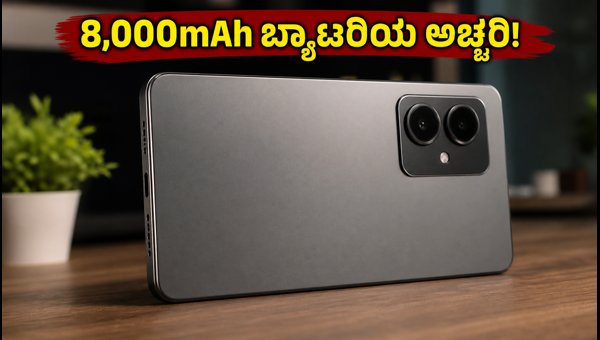 8,000mAh ಬ್ಯಾಟರಿಯ Poco M8 Power 5G ಲಾಂಚ್ 8,000mAh ಬ್ಯಾಟರಿಯ Poco M8 Power 5G ಲಾಂಚ್
