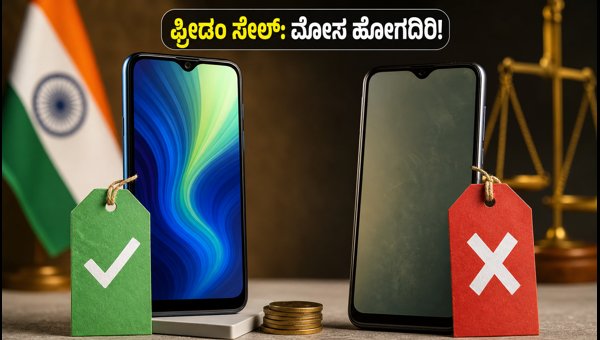 ಫ್ರೀಡಂ ಸೇಲ್: 5G ಫೋನ್ ಖರೀದಿಸುವ ಮುನ್ನ ಎಚ್ಚರ!